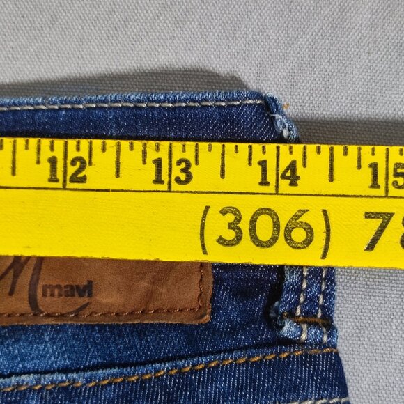 Mavi Jeans women's size 26/34 ink blue Serena Low rise super skinny stretch - Picture 11 of 15